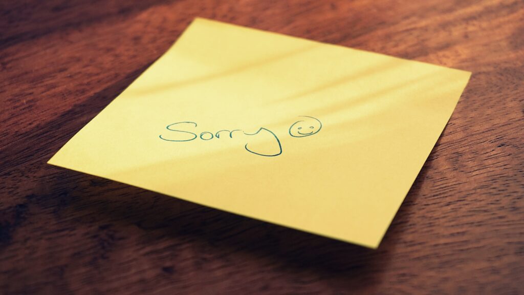 A sincere apology does not include if’s and but’